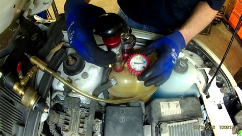 compression test cooling system|how to pressure test a coolant.